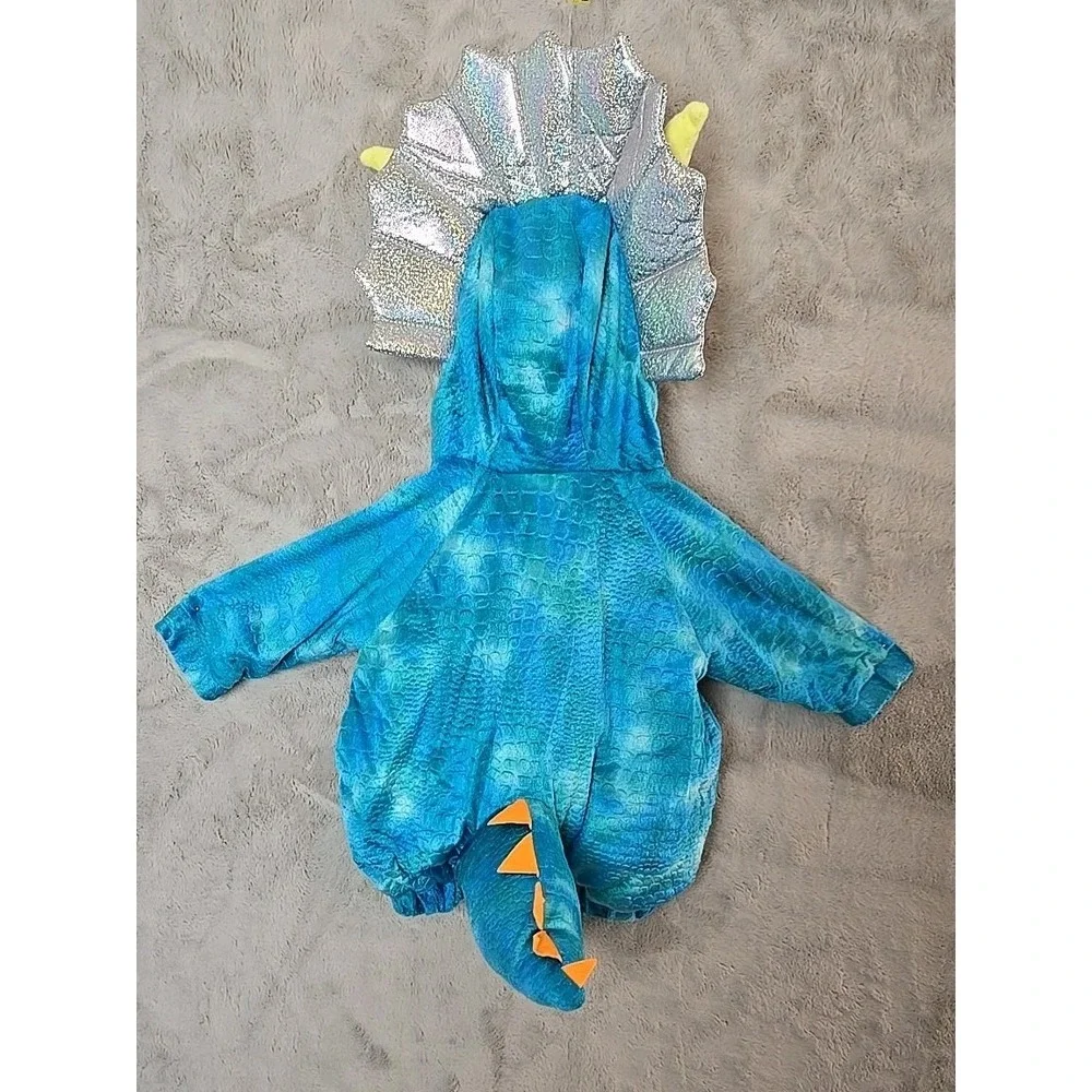 TRICERATOPS Dinosaur Halloween Costume Infant Size 0-6 mth
